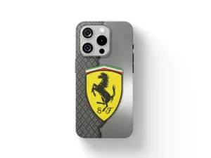 Ferrari Cover Silicone Smartphone Sensazione di Lusso
